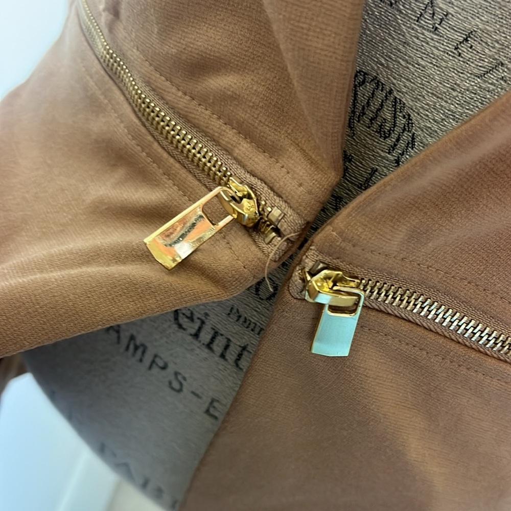 Nwt Grace Elements Tan, Single Breasted, Blazer, … - image 8